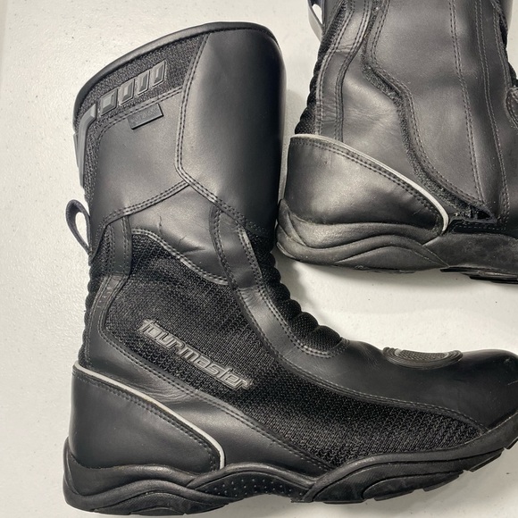 Tourmaster Black  Mortocycle Riding Boots Size 11 main image 14